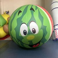 Ballon gonflable géant en PVC personnalisé BOYI en forme de pastèque, ballon en PVC en forme de fruit