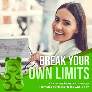 OEM/ODM Bonbons gommeux végétaliens <span class=keywords><strong>L</strong></span>-Tyrosine 1000mg Gommes énergétiques anti-stress Gummies - Product Image 4