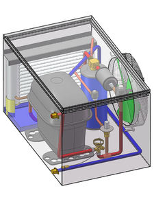 1/2HP קומפקטי הקבל chieves של גבוה יותר SEER (עונתי יעילות באנרגיה יחס) ו EER (יחס יעילות באנרגיה) דירוג - Product Image 4
