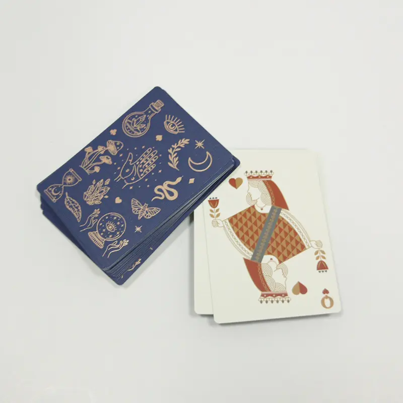 Professional Customized Logo Full Color Plastic Poker Cards Waterproof Magic Card Pvc Playing Cards