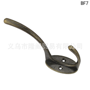 BF7 Antique Style <b>Wall</b> <b>Hook</b> Zinc Alloy 94mm Coat <b>Hook</b> For Door Or <b>Wall</b> Mounting - Product Image 4