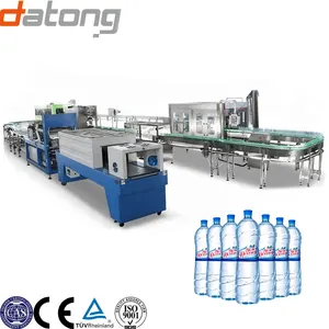 Linha de produção automática completa de garrafas de água potável para bebidas de água mineral