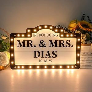 Enseigne LED pour service de bouteilles VIP de Noël - Enseigne en acrylique légère à main pour serveuse de bouteilles avec lettres et chiffres interchangeables - Product Image 2