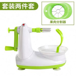 Manual Stainless Steel Fruit Peeler & Core Remover Hand Crank <b>Kitchen</b> <b>Gadgets</b> for s & Pears Cutter Slicer - Product Image 6