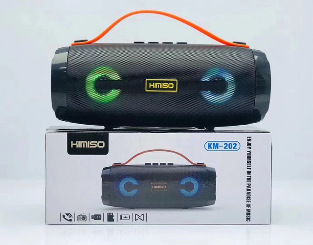 Original KIMISO KMS202 Support USB TF CARD FM RADIO Portable Wireless Tooth Wireless Speaker