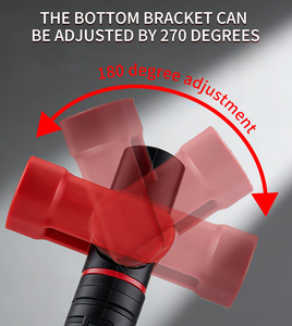 Linterna LED Multifuncional Portátil, Lámpara de Trabajo con Clip de Bolsillo Giratorio 180°, Imán, Luces de Reparación, Recargable Tipo C - Product Image 2