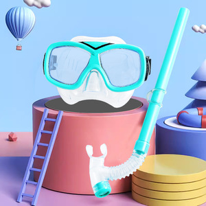 Masque de plongée pour enfants en silicone durable avec tube respiratoire pour enfants - Product Image 5