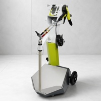 Máquina de Pulverización de Polvo Electrostático Litone de Cambio Rápido de Color 10KV con Base Vibratoria LCD para Piezas de Automóviles y Perfiles de Acero ELEXO-PRO-B