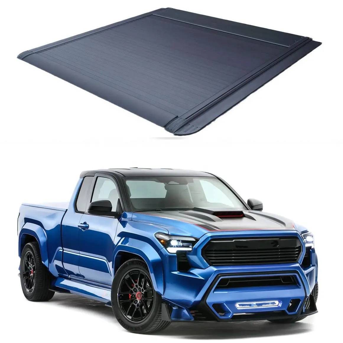 Customizable Pickup Truck Covers Bed Retrofit Retractable Pickup Cover Tonneau Cover for Tacoma different models