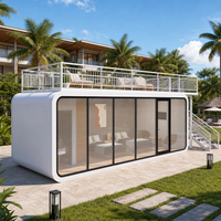 Structure de maison en conteneurs, construction de maison à partir de conteneurs maritimes, maison modulaire préfabriquée