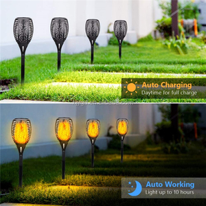 Lampe <span class=keywords><strong>torche</strong></span> LED solaire d'extérieur IP65 étanche Décoration de <span class=keywords><strong>jardin</strong></span> Patio Rue Balcon Cour Allée - Product Image 5