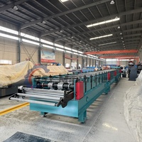 Máquina Automática para Formar Rollos de Láminas para Techos con Hebilla Oculta, Máquina para Fabricar Paneles Metálicos para Techos con Control PLC - Boshiyi