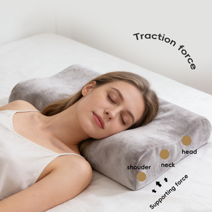YUE RISE Factory Direct Hot Sale Velvet Touch Deep Sleep Support High-Quality Slow Rebound Memory Foam Wave <strong>Pillow</strong> - Product Image 2