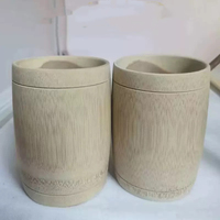 Tasses à thé et à café professionnelles en verre et bambou biodégradables