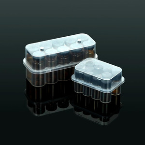 Boîte de rangement pour vaccins en poudre lyophilisée transparente en plastique PP de 3 ml à 20 ml, avec logo personnalisé, fabriquée au Guangdong, pour 2 à 10 flacons de 5 ml - Product Image 2
