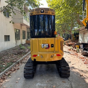Used Original cat 303E SecondHand Mini Excavator CAT302 CAT302.5 CAT303 Hydraulic <b>Tracked</b> 3ton PLC Motor Engine Used Machinery - Product Image 4