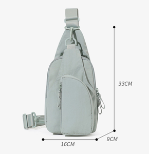 Bolso de Pecho Clásico de Gran Capacidad, Multibolsillos, Impermeable, Textura Oxford, Personalizable con Logotipo, Moderno, Izquierdo/<span class=keywords><strong>Derecho</strong></span> - Product Image 2