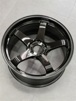 Juego de Rines Forjados de 5 Brazos en Cromo Plateado, 5x114.3, 19 Pulgadas, para Toyota Supra MK5, Lexus GS 350, Infiniti Q50, JDM, Ligeros y Cóncavos