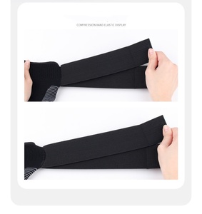 Professional Breathable Quick-Dry Elastic Neoprene Adjustable Fitness Safety Calf <b>Support</b> <b>Brace</b> <b>Ankle</b> Calf Sleeve - Product Image 3