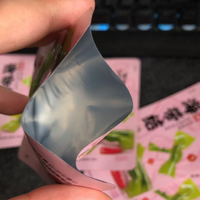 Sacs d'emballage en aluminium personnalisés de qualité alimentaire, résistants à l'oxygène, à l'humidité, aux acides et aux alcalis, conservant la couleur, et pouvant être bouillis