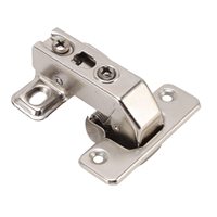 Charnières industrielles pliantes à 180 degrés en alliage de zinc à bras court, à fermeture amortie pour table pliante et armoire