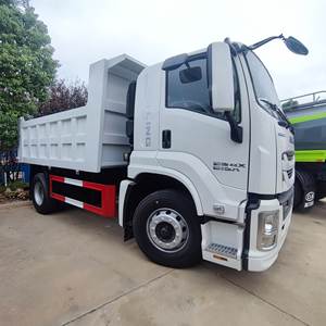 Camion à benne basculante 4x2 de marque japonaise Camion à benne basculante léger de 10 tonnes Nouveau camion à benne basculante à direction droite avec moteur ISUZU et transmission manuelle - Product Image 3