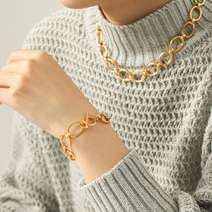 ขายส่งเครื่องประดับโบโฮ สร้อยข้อมือลูกปัดทรงกลมแบบวินเทจ รูปทรงข้าวหลามตัด ประดับด้วยทองคำชุบบนสแตนเลส เหมาะสำหรับฤดูร้อน ใช้งานได้หลากหลายในวันหยุด - Product Image 3