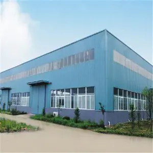 China Prefab Construction Steel Frame Structure Prefabricated Industrial Building Workshop