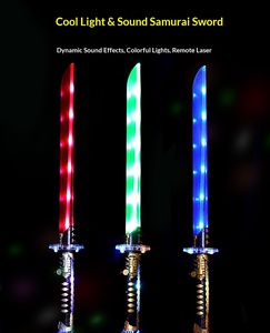 Espada Samurai Luminosa de Plástico de 75CM, Juguete Infantil con Música y Luces de Colores, Venta al por Mayor para Mercados Nocturnos - Product Image 6