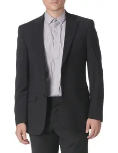 Traje de serie Active para hombre, traje ajustado elástico para oficina
