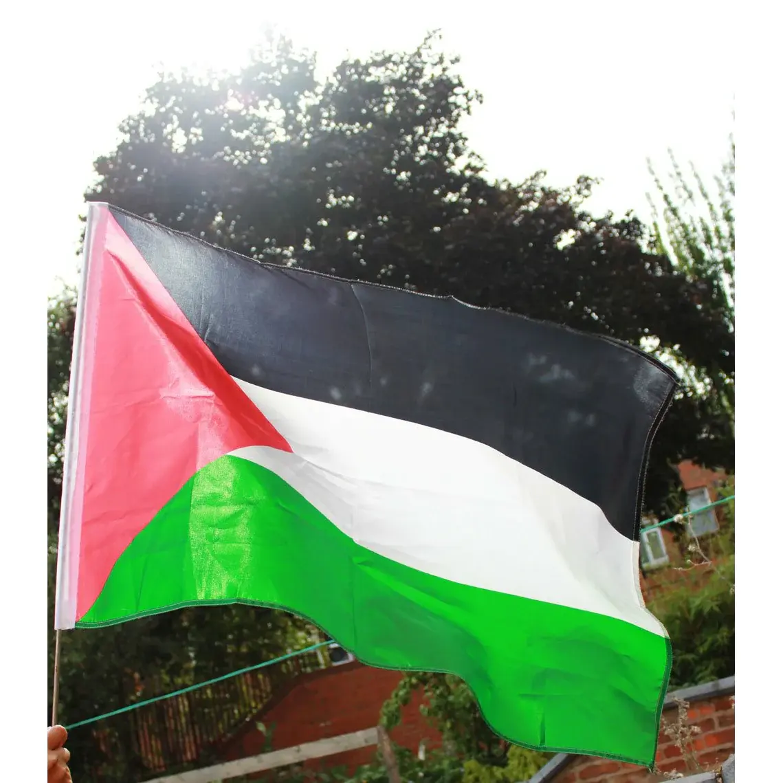 بالجملة - علم فلسطين الكبير - ازهار علم فلسطين الوطني من البوليستر