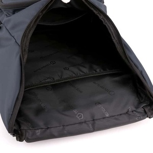 Sac à dos unisexe en nylon TOUGH SLHS 20-37L, imperméable, détachable, tendance, pour usage quotidien, avec fermeture éclair et patchs - Product Image 4
