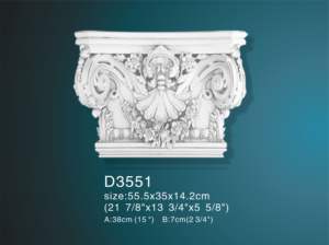 Pu Exterieur Huis Mallen Romeinse Kolom Pilaster Flat Corbel Ontwerp Pijlers Voor <span class=keywords><strong>Cement</strong></span> Beton Voor Villa Balkon Trap - Product Image 3