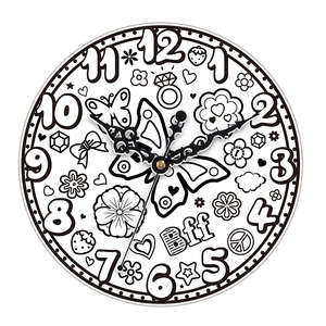 ศิลปะนาฬิกาสีในการออกแบบตกแต่งโดยของเล่นเด็ก - Product Image 3