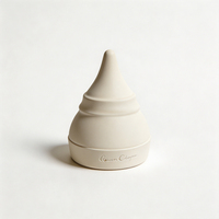 Diffuseur de parfum sans flamme en céramique 3D, pierre absorbante d'huiles essentielles, ornement parfumé pour la maison et l'intérieur de voiture