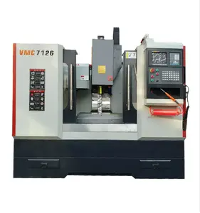 Factory Sale Widely used CNC milling vertical metal CNC machining center VMC7126