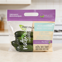 Emballage personnalisé YSH avec logo imprimé pour aliments surgelés, lait frais, fruits, légumes, résistant à l'humidité, avec trous perforés, fermeture éclair transparente en BOPP