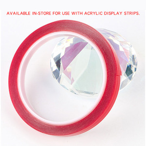 תצוגה אקרילית שקופים עבור אמנות מסמר תרגול בעל רצועה עבור טיפים מסמר ציוד - Product Image 6