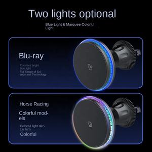 Support de téléphone portable sans fil à charge rapide Portable 15W pour voiture <span class=keywords><strong>Magsafe</strong></span> Support d'aspiration magnétique à charge rapide 15W pour <span class=keywords><strong>Apple</strong></span> - Product Image 3