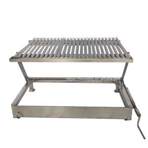 Parrilla de barbacoa argentina con rejilla ajustable, kit de asador incorporado y giratorio - Product Image 3