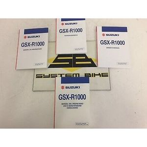 Manuale del proprietario Suzuki GSX-R1000 2007-2008: Guida all'uso e alla manutenzione - Product Image 1