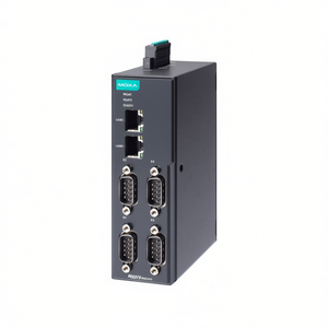 Moxa MGate MB3470I-G2-T Gateway Industrial, Convertidor Ethernet a Serial, 4 Puertos RS-232/422/485, 2 Puertos LAN - Product Image 2