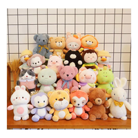 Peluches de machine à griffes super douces de haute qualité, vente en gros, promotion économique, assortiment de jouets en peluche avec rembourrage en coton PP, unisexe