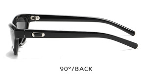 <span class=keywords><strong>Lunettes</strong></span> de soleil œil de chat vintage Y2K pour femmes et hommes, vente en gros, logo personnalisé, fabricant OEM ODM, <span class=keywords><strong>lunettes</strong></span> de soleil ovales rétro populaires - Product Image 6