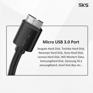 <span class=keywords><strong>C</strong></span>âble USB3.0 Type <span class=keywords><strong>C</strong></span> mâle vers Micro B 3.0 mâle, transfert de données à grande vitesse 400 mo/<span class=keywords><strong>s</strong></span>, pour disque dur Portable, lecteur de carte pour appareil photo - Product Image 2