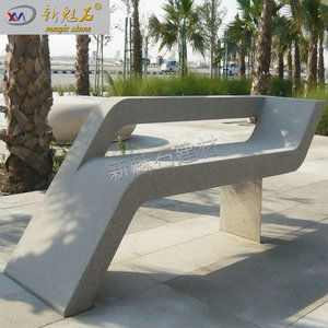 Nuevo Banco de Piedra Mágica Moderna Irregular GRC de 3 cm de Grosor para Jardín y Asientos en la Plaza - Product Image 1