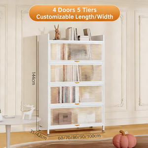 <span class=keywords><strong>Meuble</strong></span> de cuisine personnalisé en acier anti-poussière pour <span class=keywords><strong>micro</strong></span>-ondes, étagère blanche, buffet, armoires de rangement domestiques pour la cuisine - Product Image 2