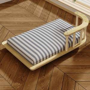 Echt houten natuurlijk kattenbed met handvat, echt comfortabel <span class=keywords><strong>bed</strong></span> voor kleine honden - Product Image 2