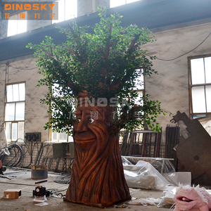 Albero personalizzato animatronics parco divertimenti pianta artificiale natale decorazione magica albero parlante con i movimenti e la voce - Product Image 3