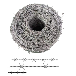 Fil de fer barbelé galvanisé en bobine pour clôture de jardin et usage pénitentiel 10kg/bobine - Product Image 5